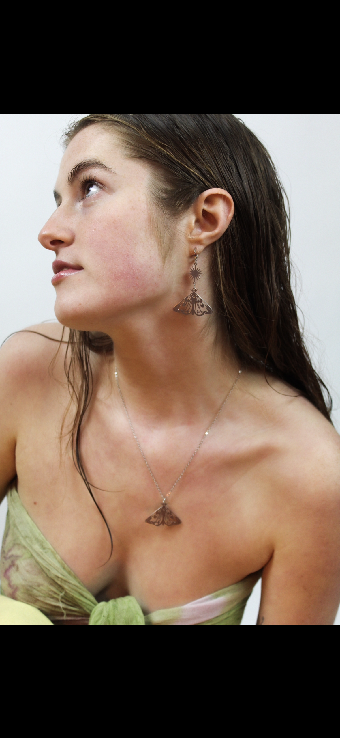 Midnight Moth Earrings