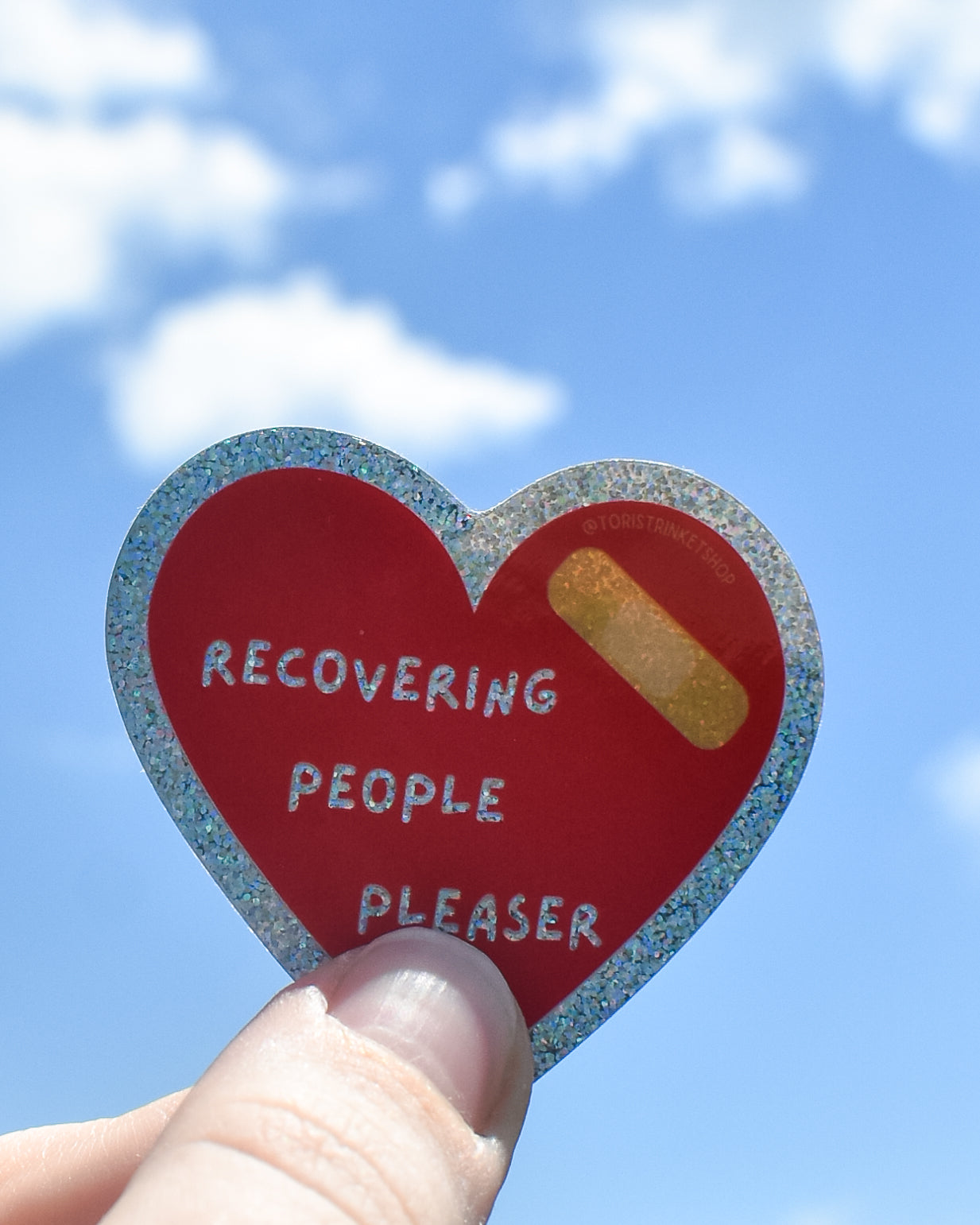 Recovering ❤️🩹 People Pleaser Sticker