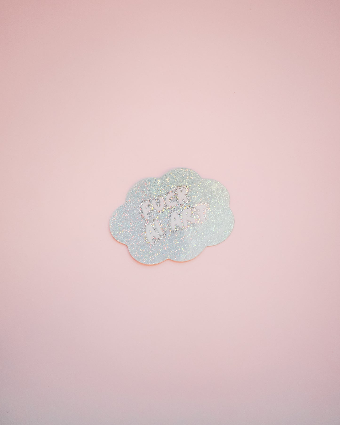 F*ck AI Art Sticker