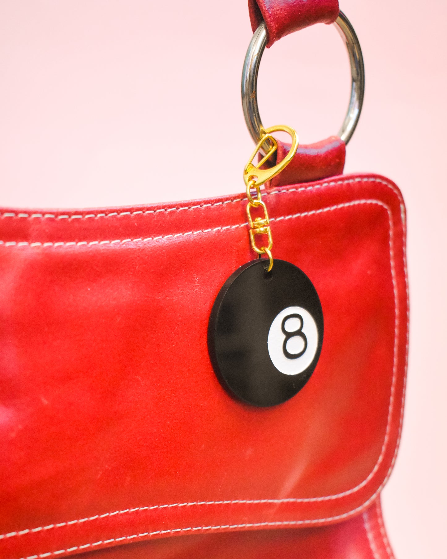 8 Ball Keychain