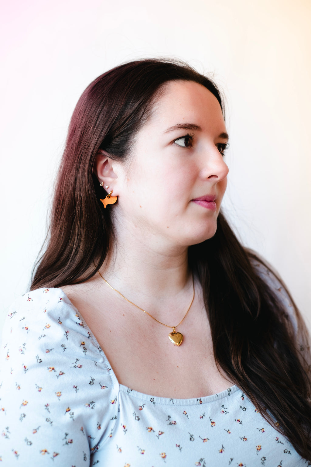 Goldfish Charm Earrings