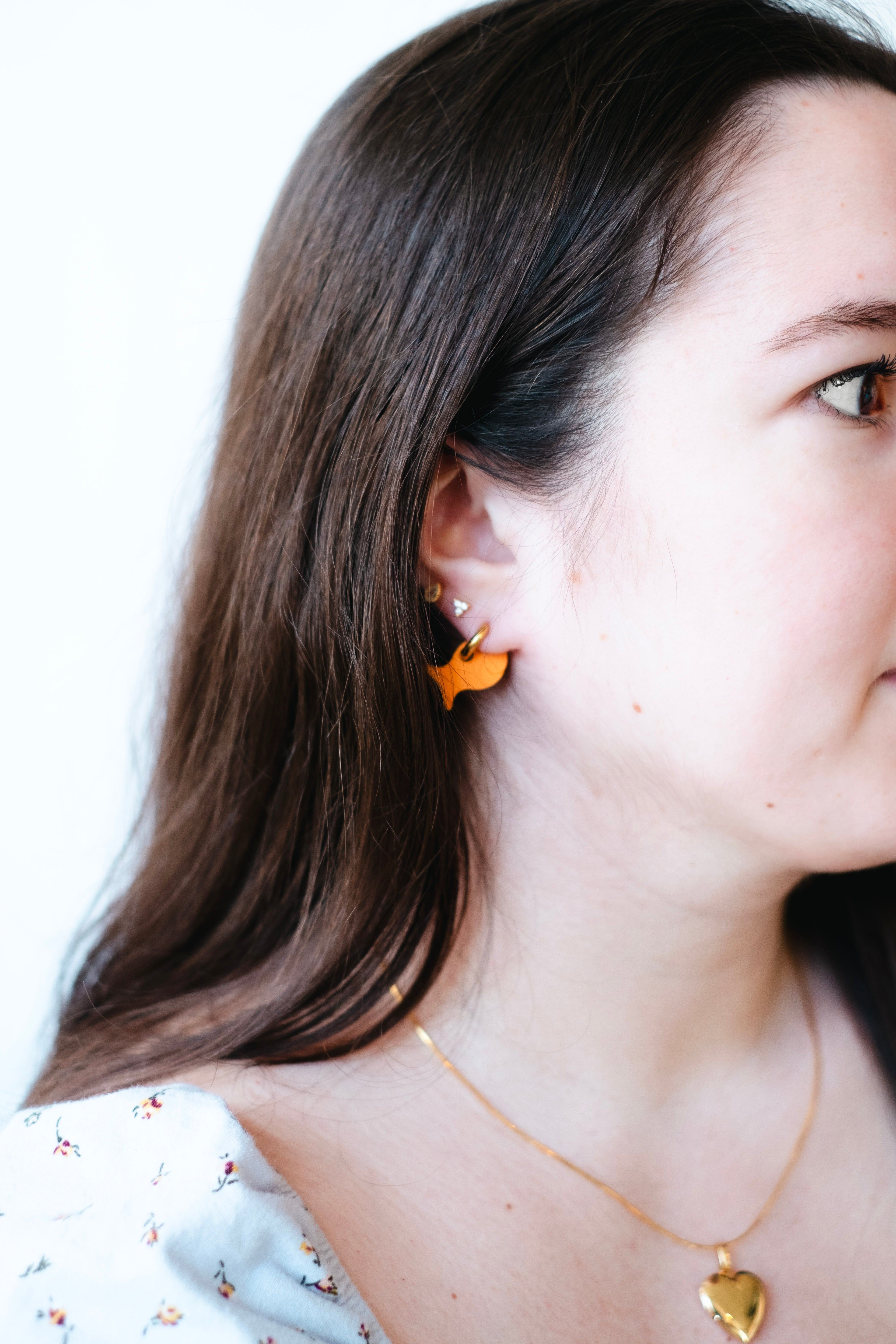 Goldfish Charm Earrings
