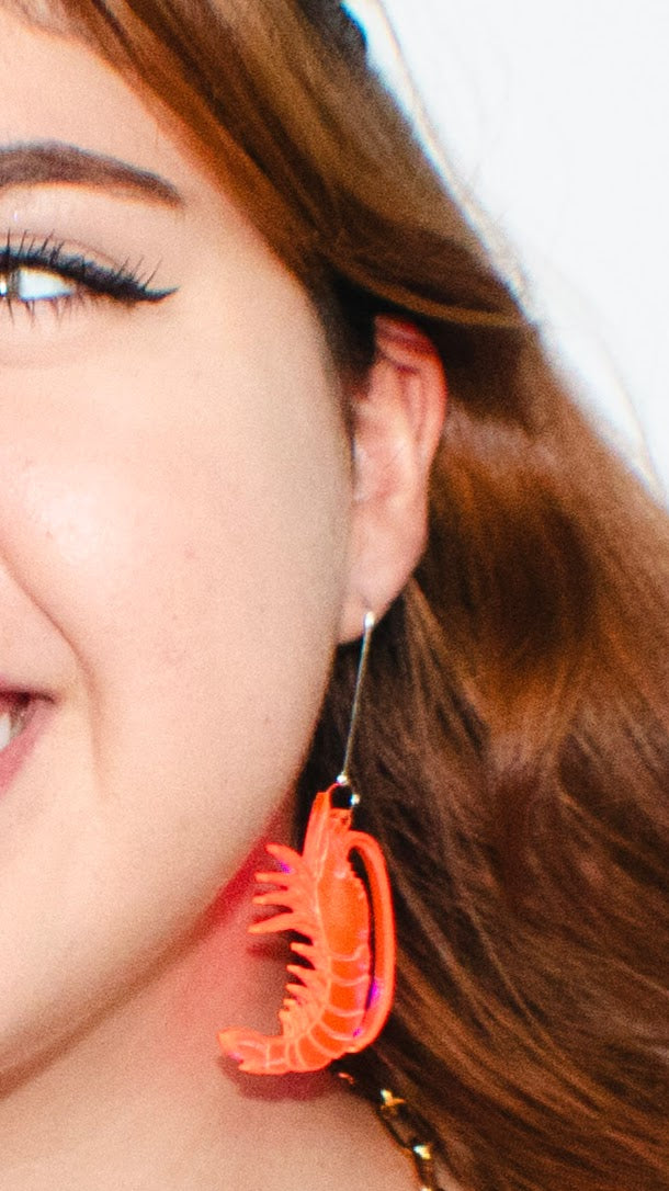 Shrimp Earrings