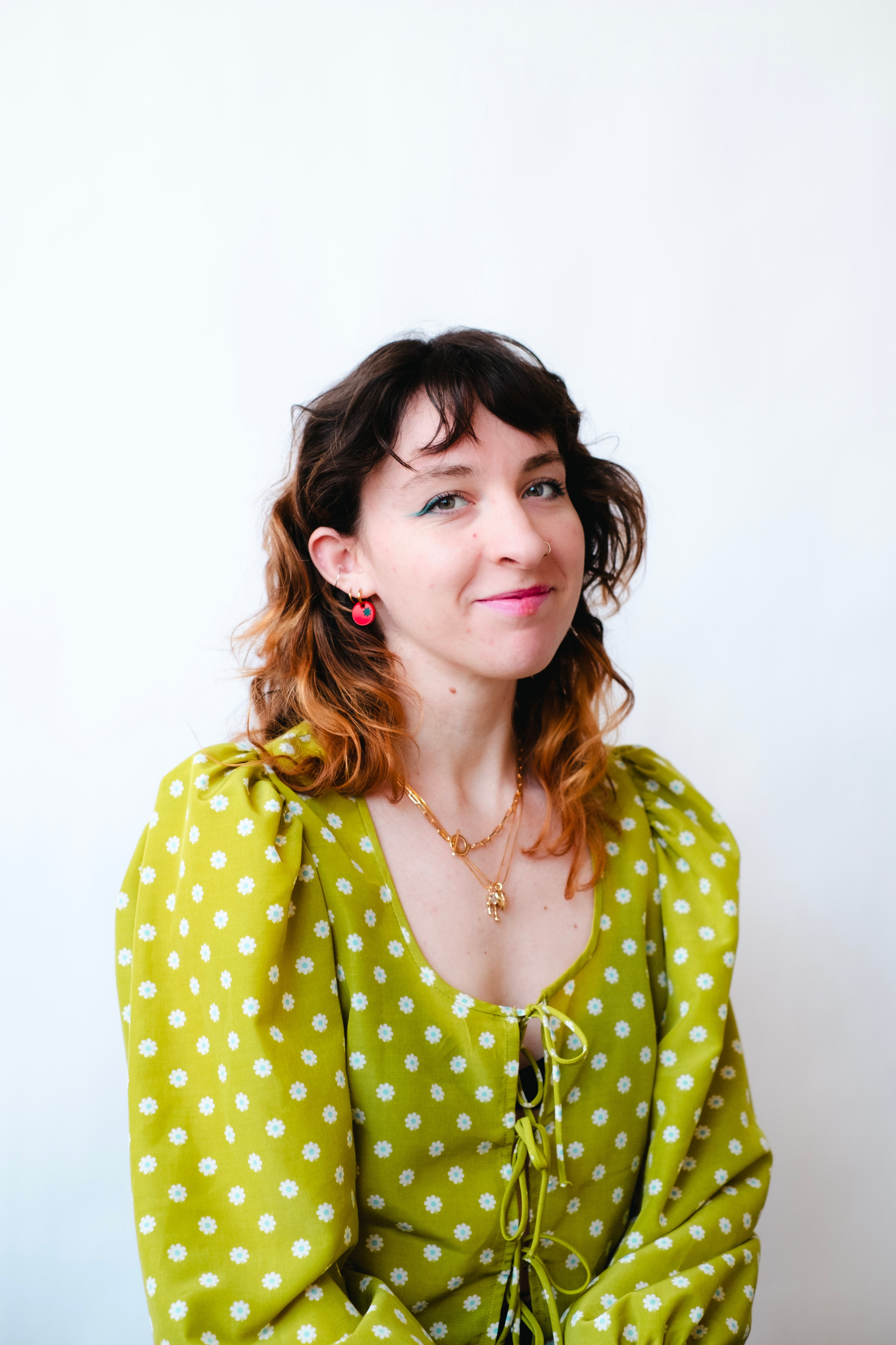 Tomato Charm Earrings