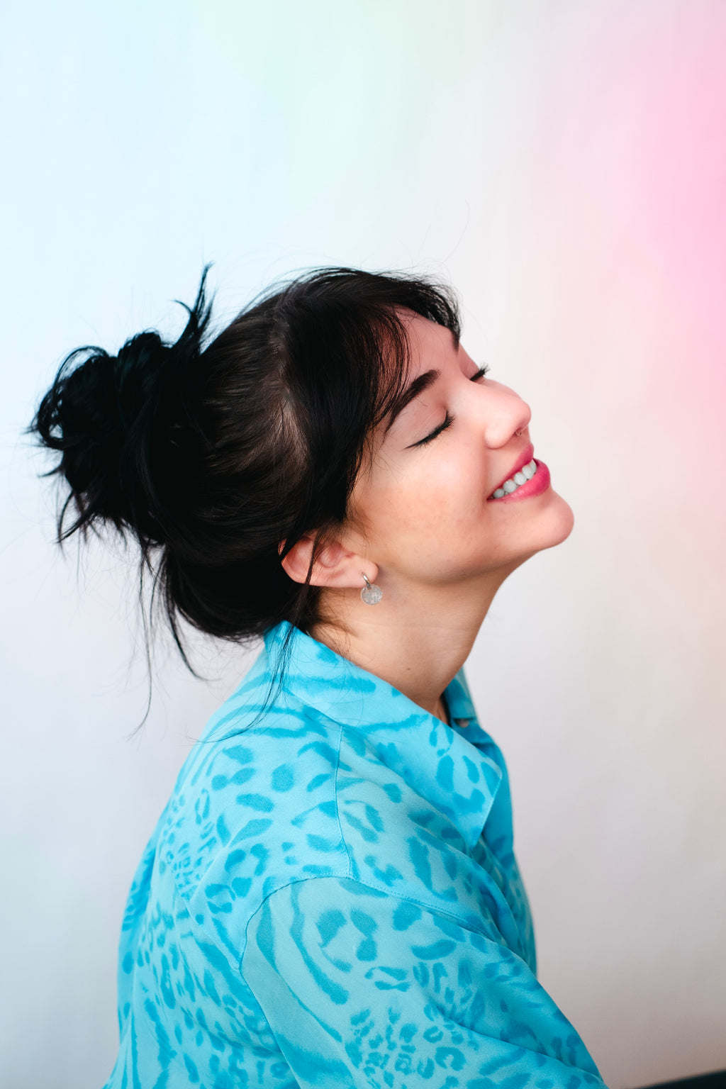 Mini Mirrorball Charm Earrings