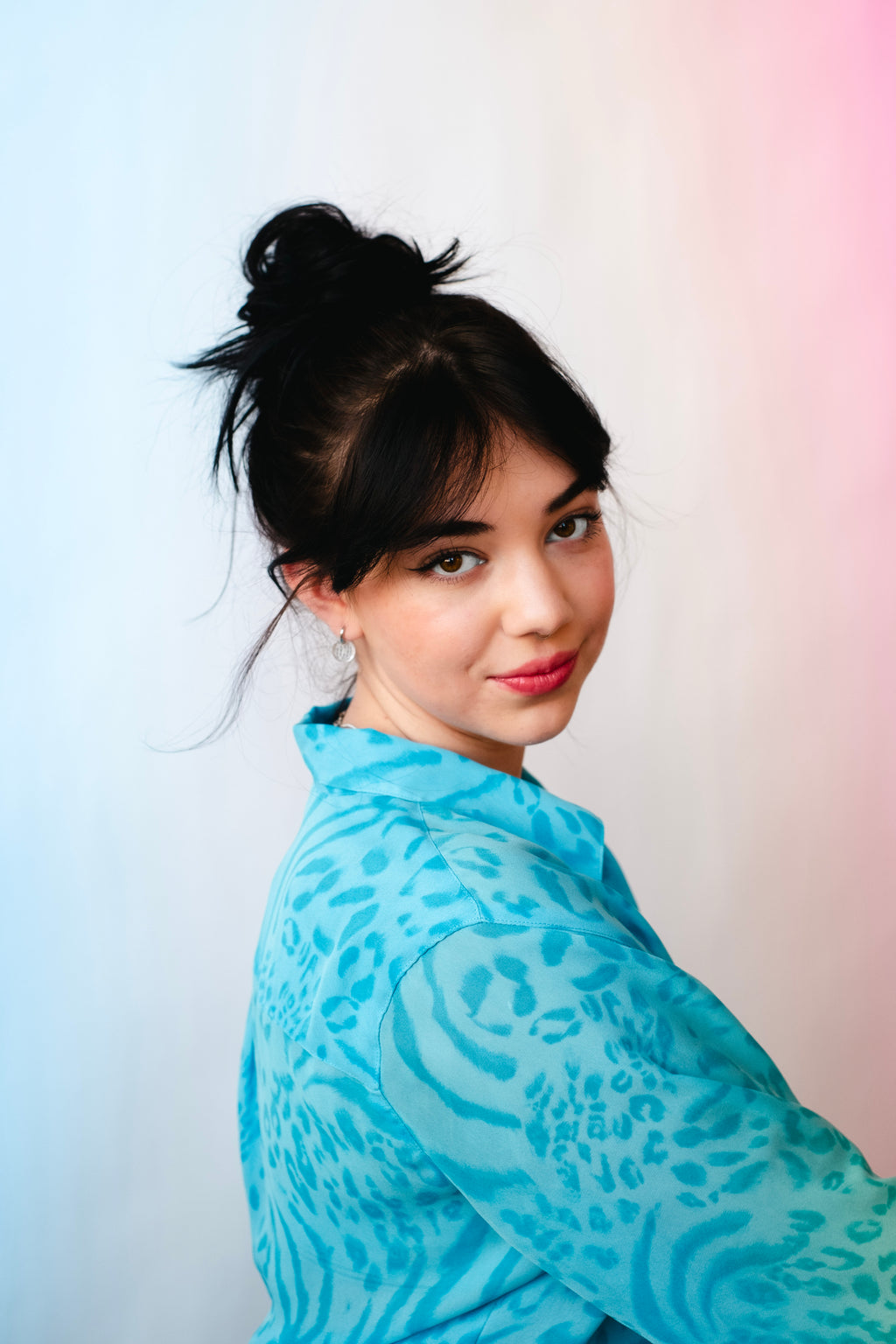 Mini Mirrorball Charm Earrings