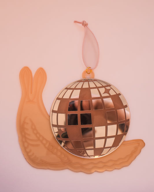 Disco Snail Wall Hanging