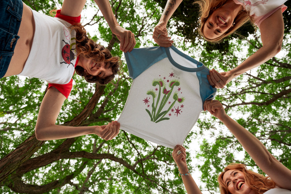 Venus Fly Trap Baby Tee