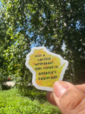 Lactose Intolerant 🧀 Sticker