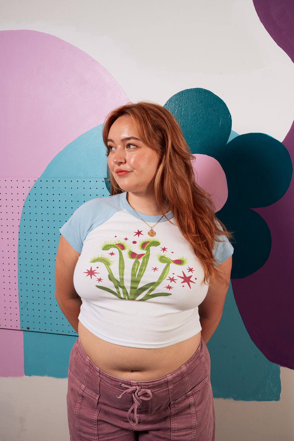 Venus Fly Trap Baby Tee