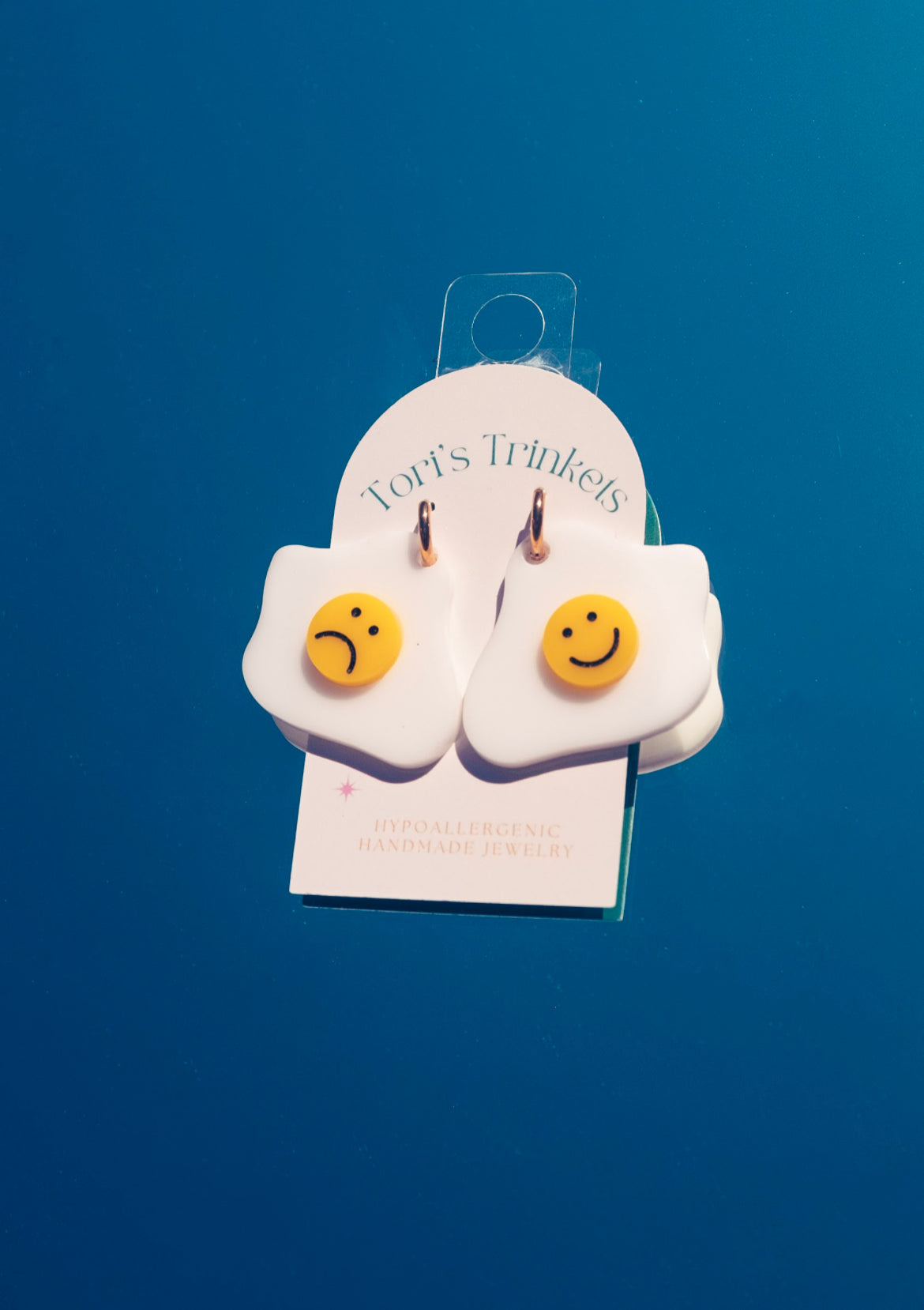 Smiley Eggs Earrings