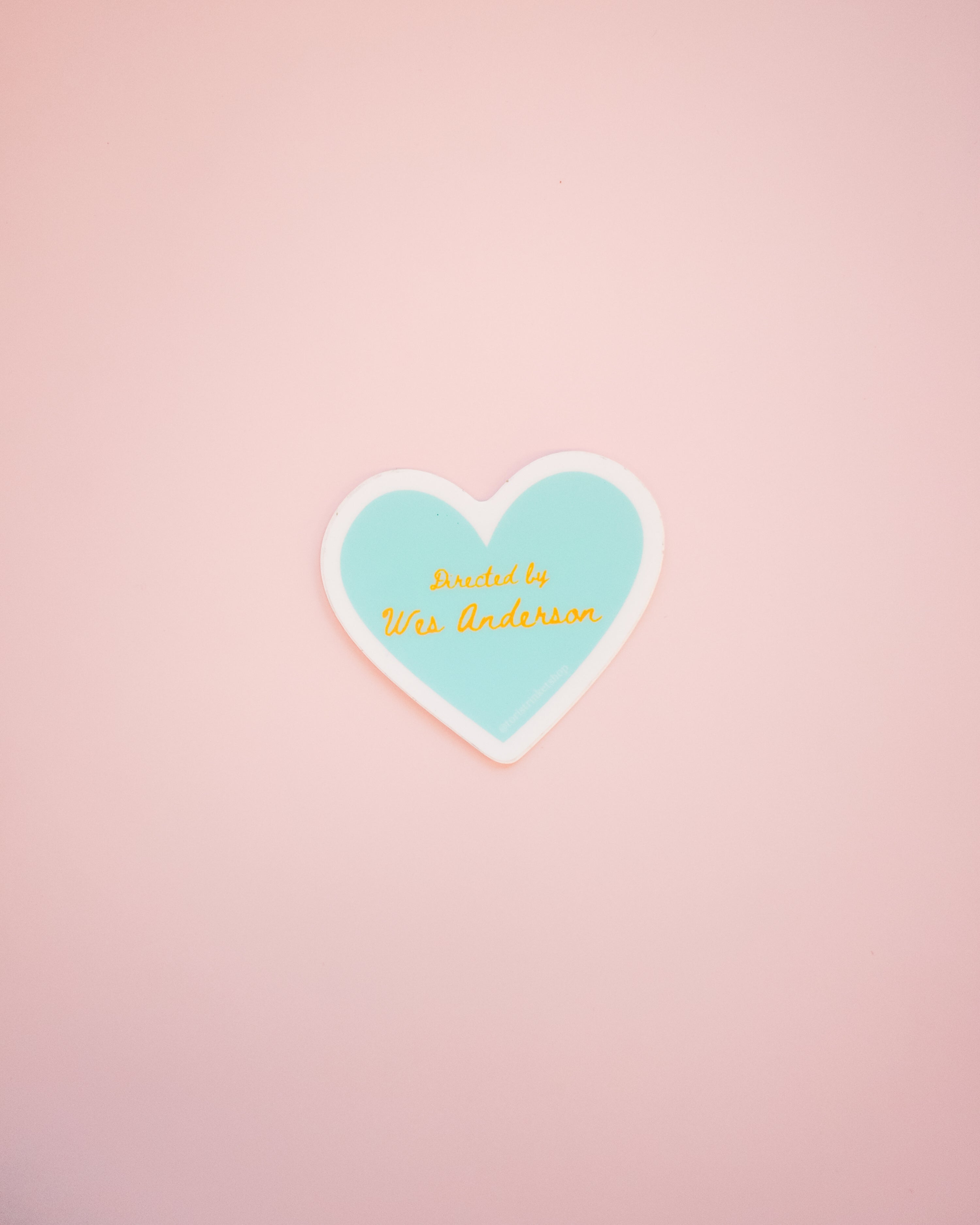 Directed By Wes Anderson Sticker