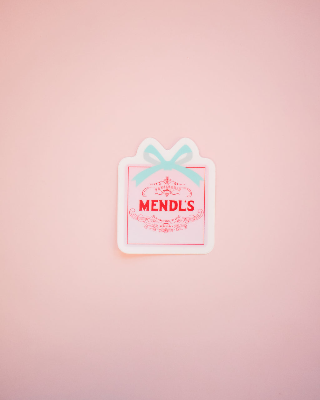 Mendl's Box Sticker