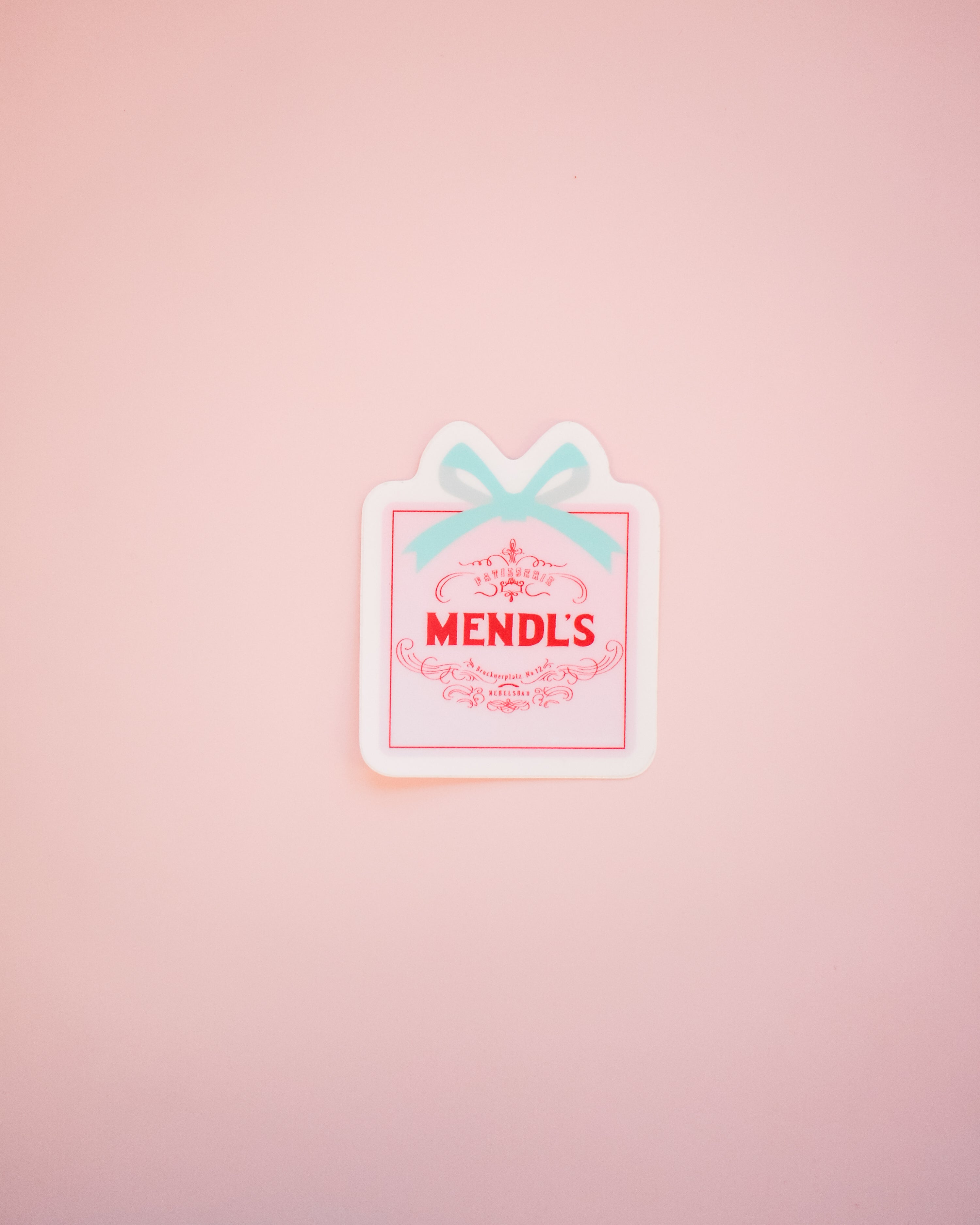 Mendl's Box Sticker
