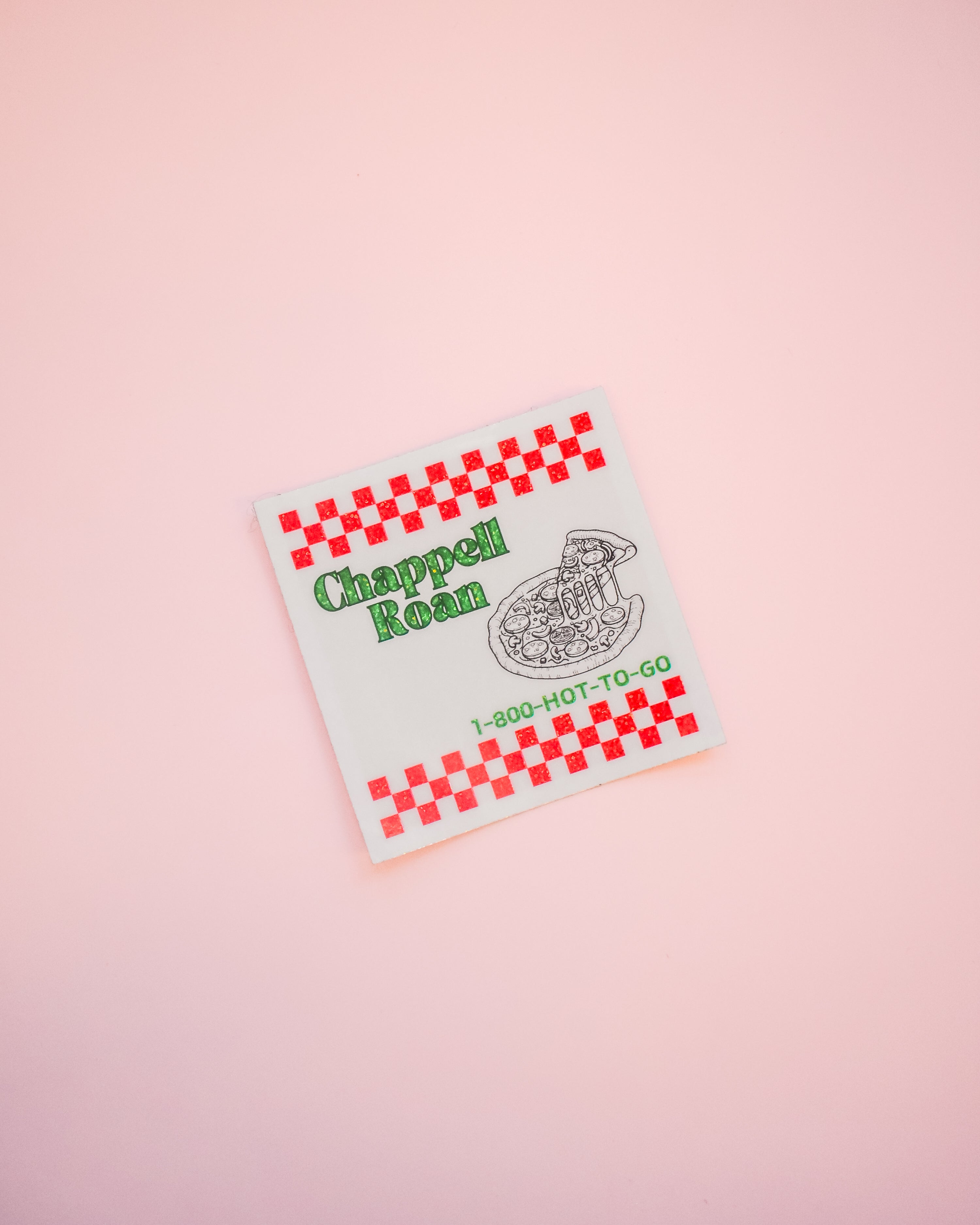 1-800-Hot-To-Go Sticker