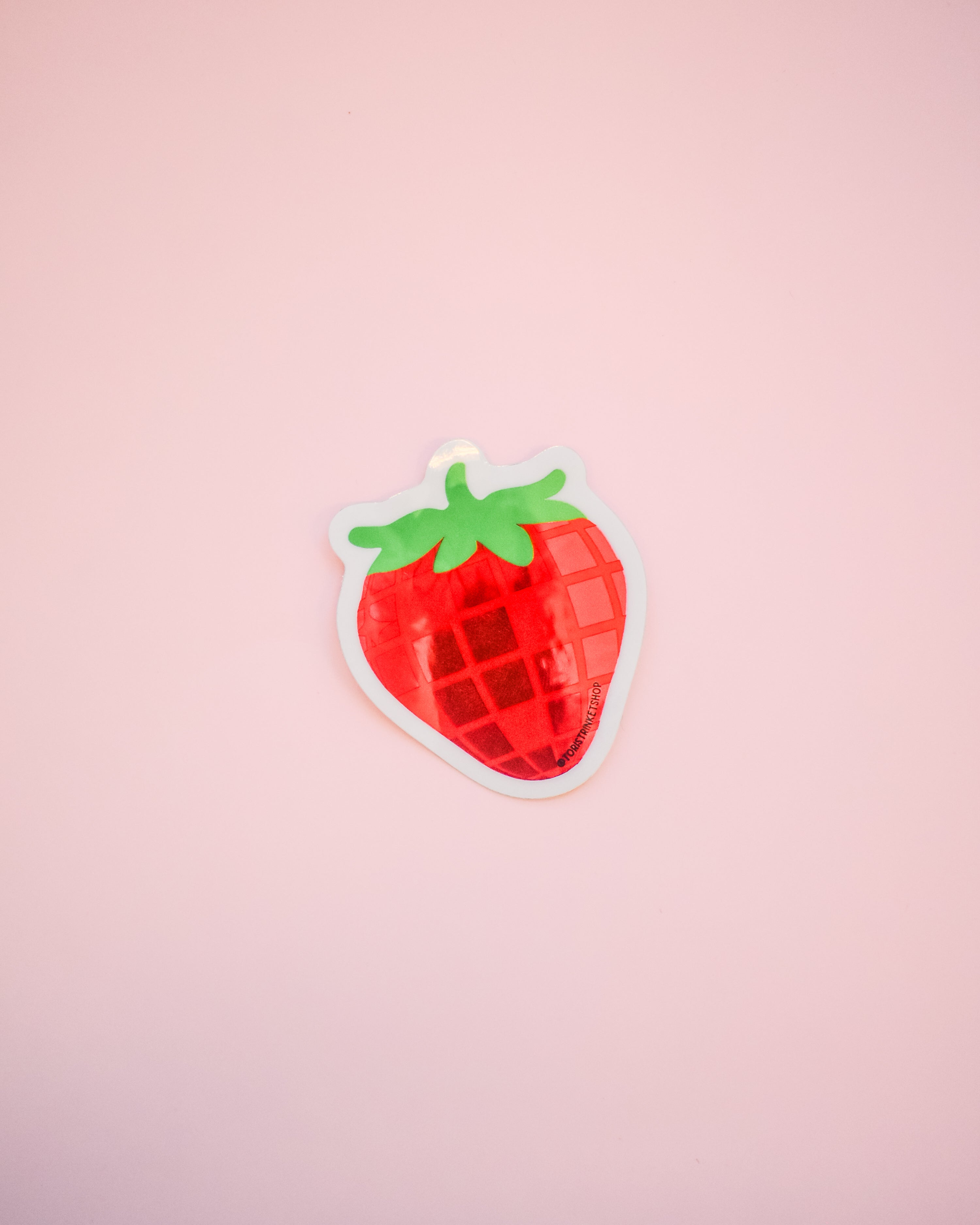 Disco Strawberry Sticker