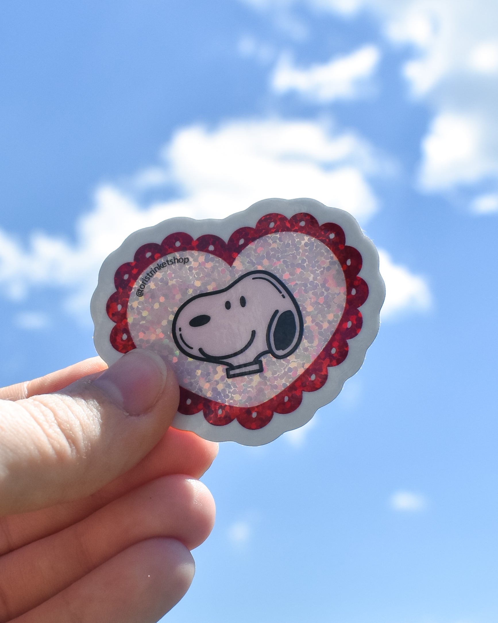 Snoopy Fan Club Sticker