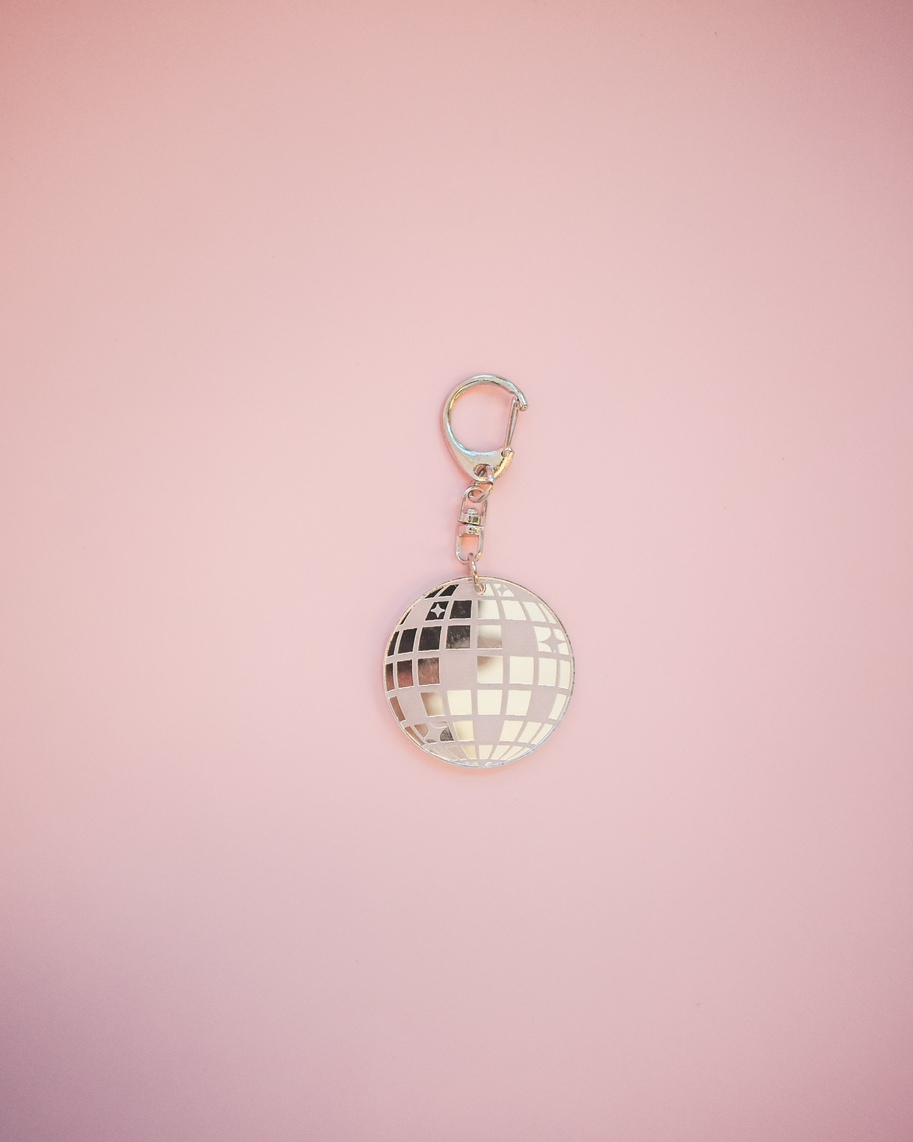 Mirrorball Keychain