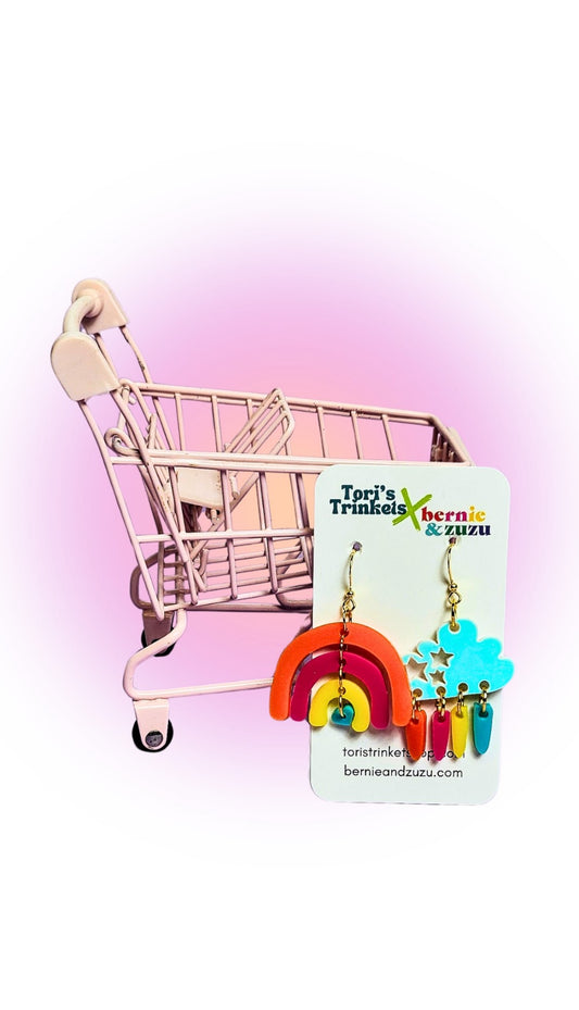 Bernie & Zuzu Collab Rainbow Earrings