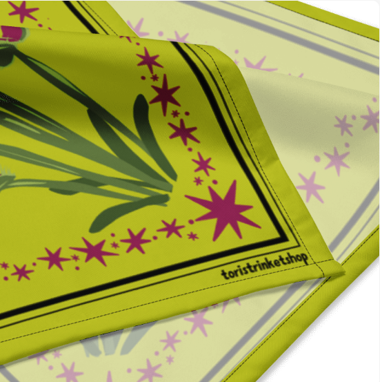 Venus Fly Trap Hair Scarf