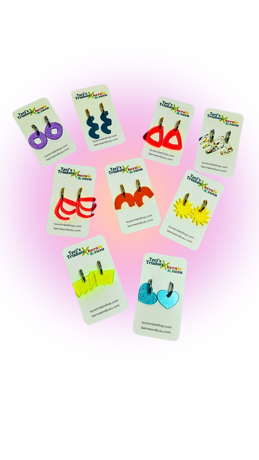 B&Z Collab Charm Earrings